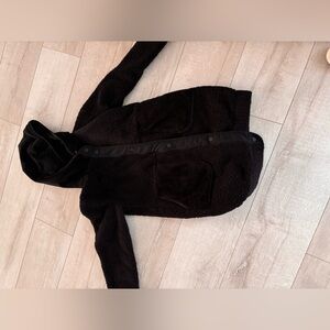 Athleta Girl fleece button up